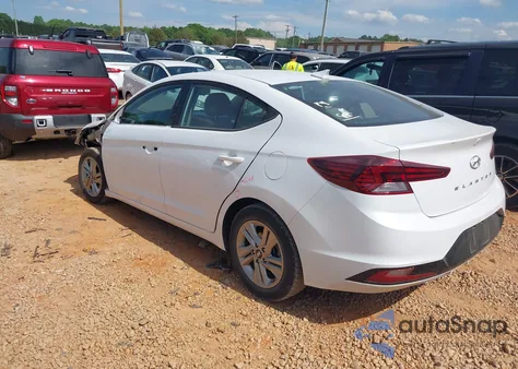 2019 Hyundai Elantra Sel from USA, damaged, VIN 5NPD84LF3KH450958
